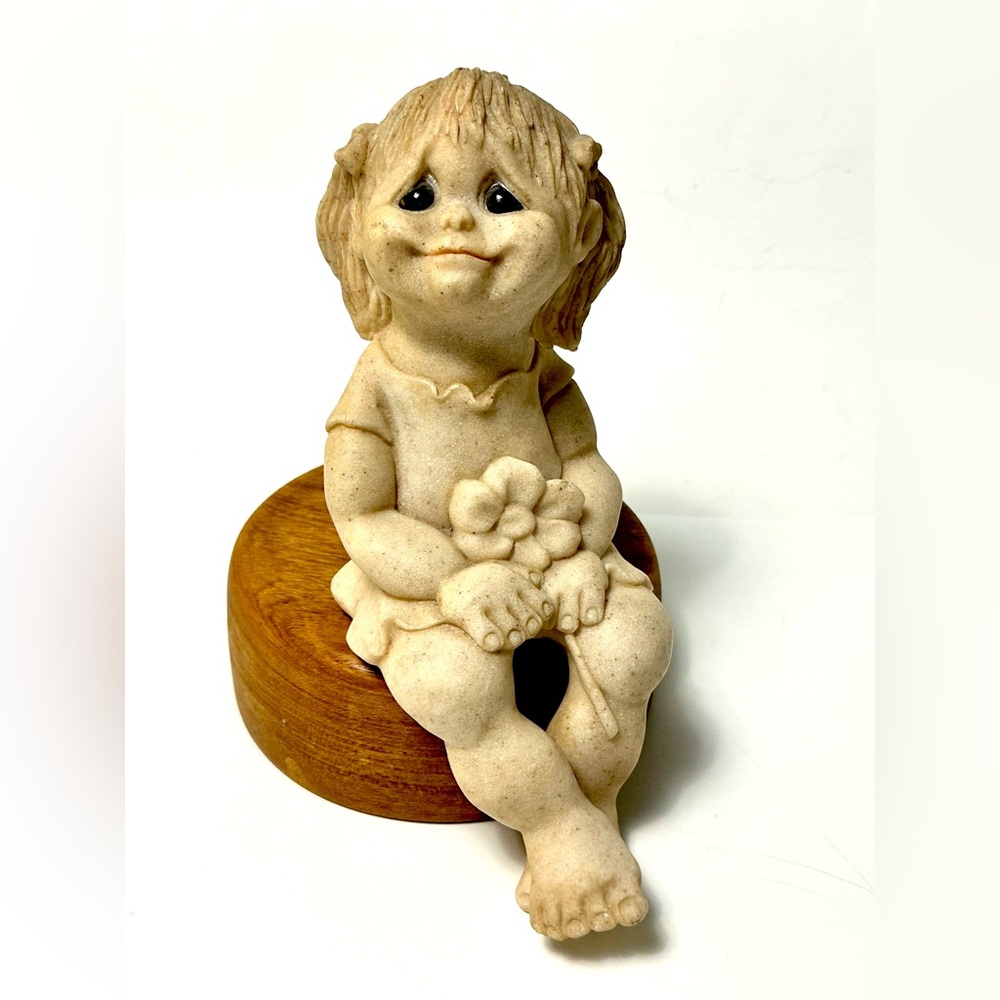 Vintage “Caroline Sweet Caroline” Stone Sculpture